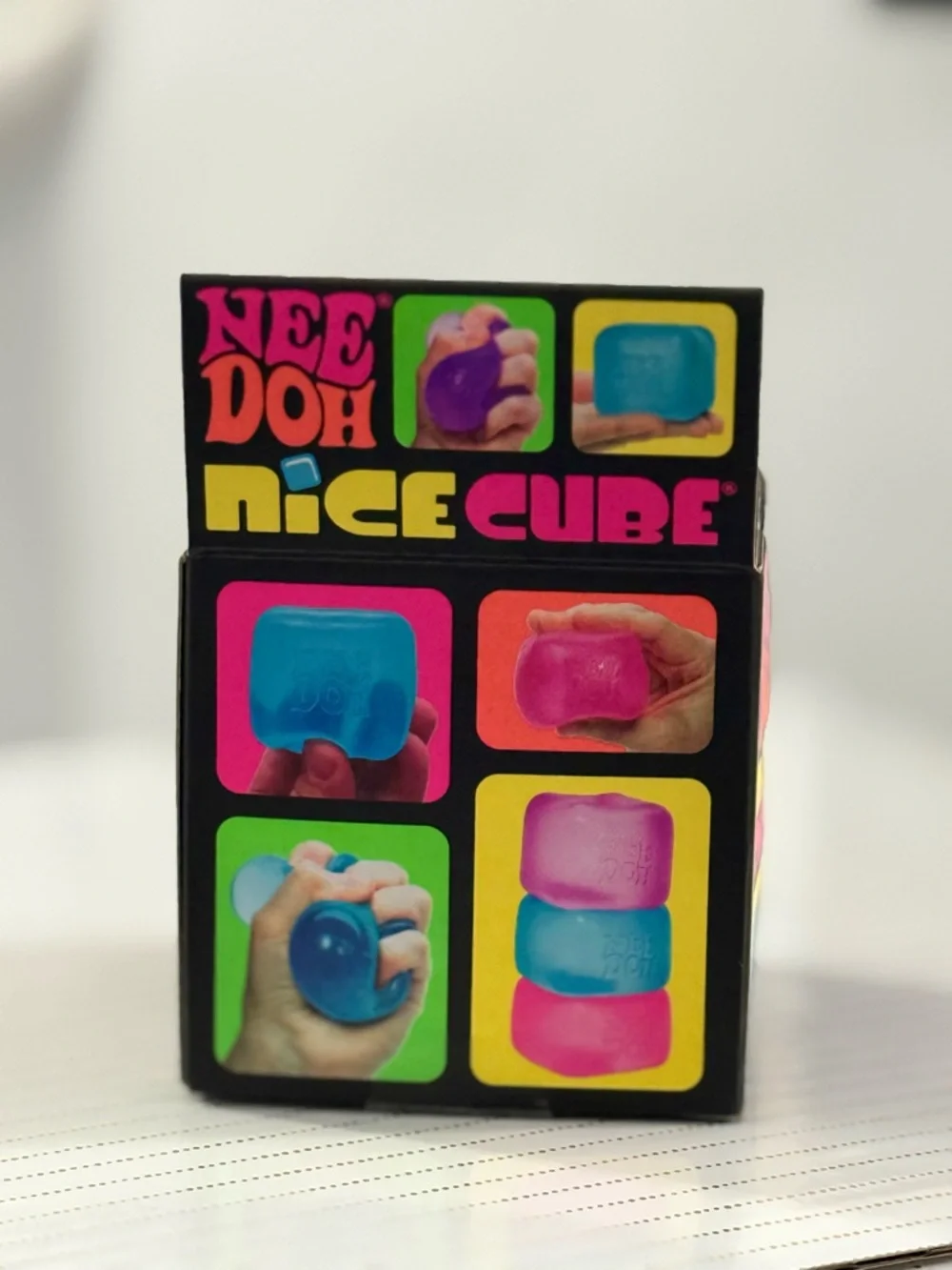 Schylling PURPLE NeeDoh Nice Cube Super Solid Squish ✨ AUTHENTIC ✨ SHIPS FAST!